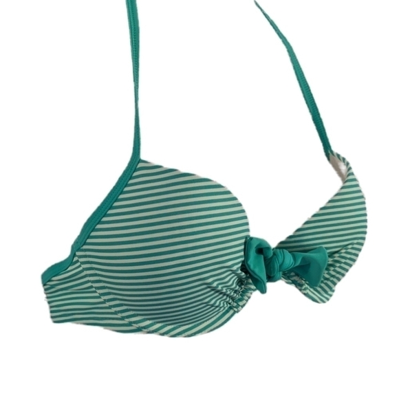 Aerie Bridget Push Up String Bikini Top Sz 34B - Picture 2 of 6